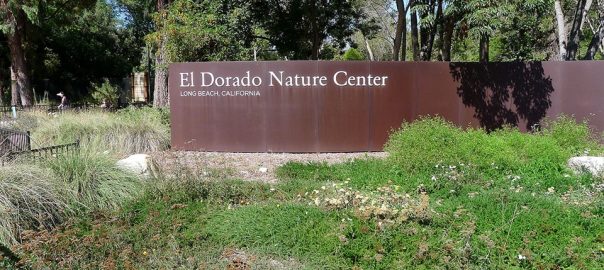 El Dorado Nature Center entrance sign
